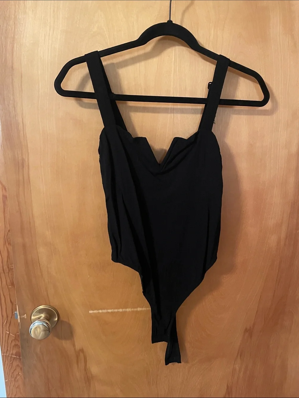 Black Strappy Women’s Bodysuit